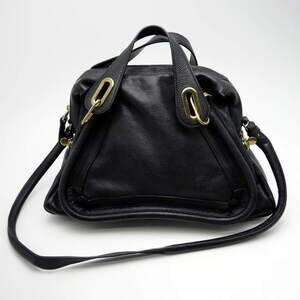 Chloe Bag Paraty Calfskin Black
